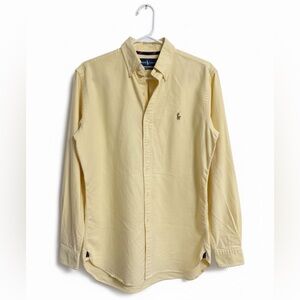 Ralph Lauren Men's Light Yellow Classic fit